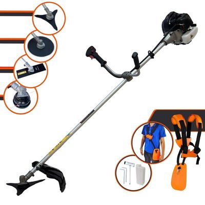 Roçadeira Cg430b 43cc 1,7hp Anmax Com 4 Opções De Cortes