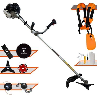 Roçadeira Cg430-b Anmax 43cc 1,7hp Com 6 Opções De Cortes