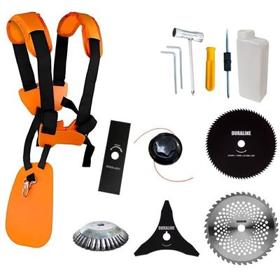 Roçadeira Cg430b Anmax + óleo Toyama C/ 6 Opções De Cortes