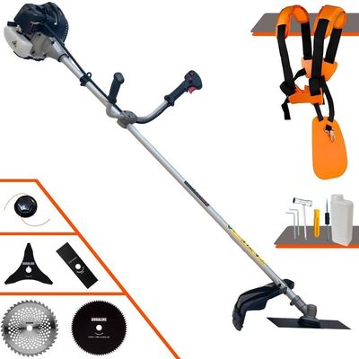 Roçadeira Aparador De Grama Anmax Cg430b 43cc 1,7hp 5 Em 1