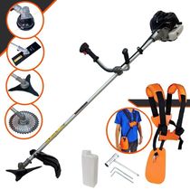 Roçadeira Profissional Anmax Cg430b 43cc + Faca 3p E 40d