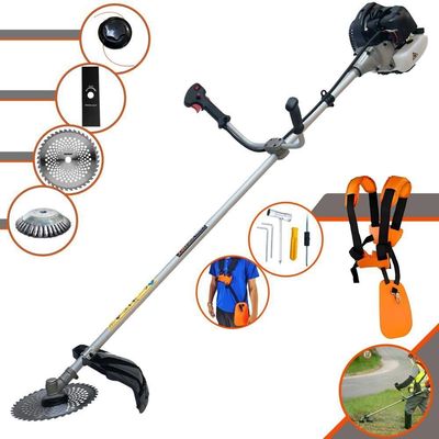 Roçadeira Cg430-b Anmax 1,7hp + Lâmina Vídea + Escova De Aço