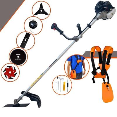 Roçadeira Cg430b 43cc 1,7hp Com Carretel + Faca 2p 3p 6p 80d