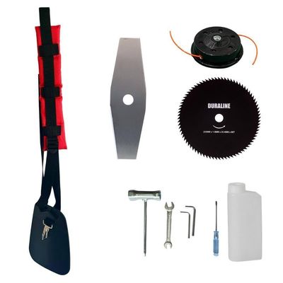 Roçadeira Gasolina Kawashima Bcj431-l + Faca 80 Dentes Extra