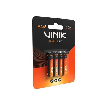 Pilha Alcalina Aaa C/4 1.5v - Vp3ab4a