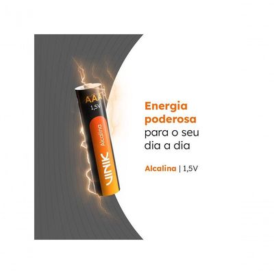Pilha Alcalina Aaa C/4 1.5v - Vp3ab4a