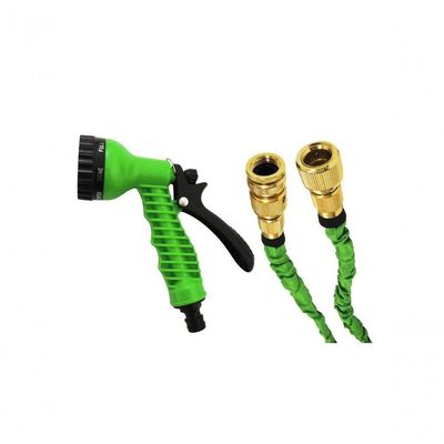 Mangueira Latex Kepper 18mts Conector Metal Verde