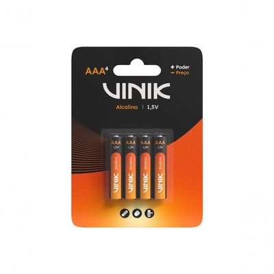 Pilha Alcalina Aaa C/4 1.5v - Vp3ab4a