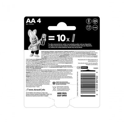 Pilha Alcalina 1,5v Aa Mn1500 (com 4 Pilhas)