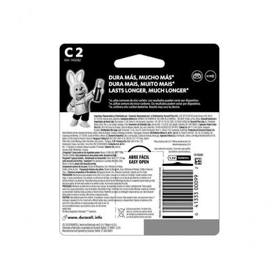 Pilha Alcalina C Mn1400 (com 2 Pilhas)