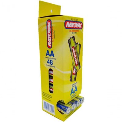 Pilha Comum Aa Tubo C/48 10862