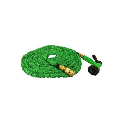 Mangueira Latex Kepper 25mts Conector Metal Verde