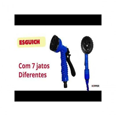 Mangueira Kepper Latex 15mts Conector Abs Azul
