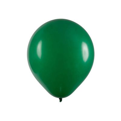Balão De Látex Verde Liso - 5 Polegadas - 50 Unidades