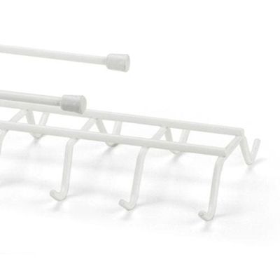 Suporte para Xícaras e Canecas Arthi Com Ponteira Plástica - Branco