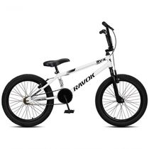 Bicicleta Aro 20 Bmx Rv-x Aero Freio V-brake Infantil Branca