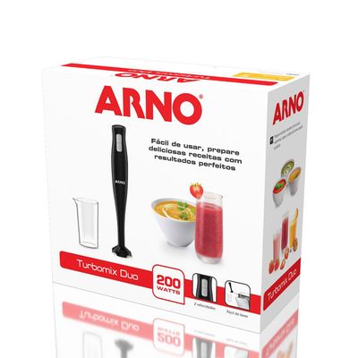 Mixer Arno TurboMix duo 200W MX21 127V Preto / 127V