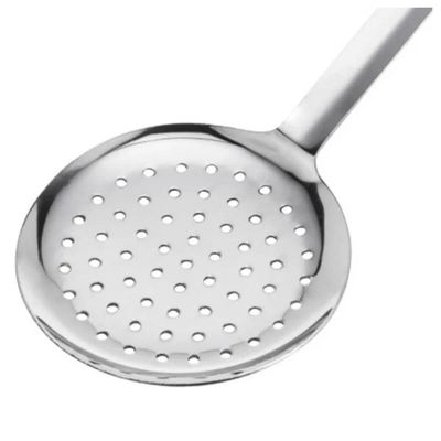 Espumadeira Profissional 49cm Inox Weck Cozinha Cabo Longo para Fritura e Escorrer Alimentos
