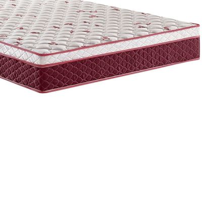 Colchão Casal Hellen Strong One Face Espuma D45 24x138x188 cm - Vermelho/Branco
