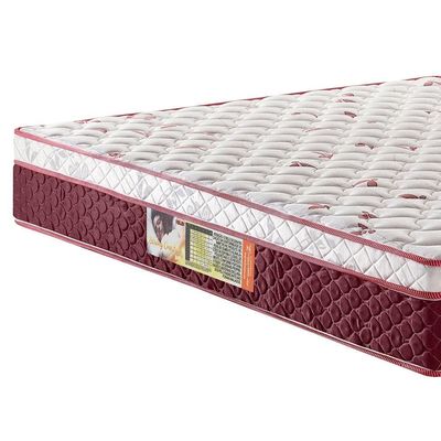 Colchão Casal Hellen Strong One Face Espuma D45 24x138x188 cm - Vermelho/Branco