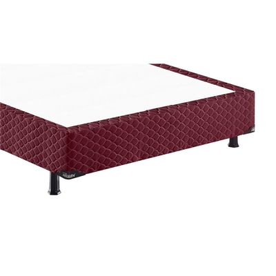 Base Box Casal Hellen Strong 38x138x188 cm - Vermelho