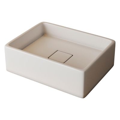 Cuba Pia Para Banheiro Retangular Rafinatta Branco Brilho Branco Brilho
