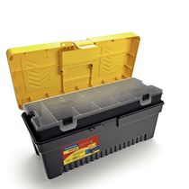 Caixa Plástica para Ferramentas 17" Tramontina Master com Organizador Plástico 16"
