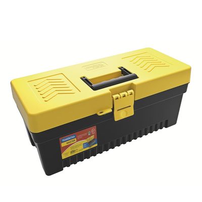Caixa Plástica para Ferramentas 17" Tramontina Master com Organizador Plástico 16"
