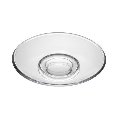 Conjunto 4 Xícaras de Chá Wolff Bird 180ml com Pires Cristal Ecológico Transparente