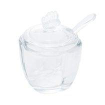Açucareiro com Colher e Tampa Wolff Butterfly 130ml Vidro