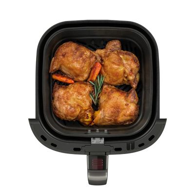 Fritadeira Air Fryer Electrolux EAF40 Rita Lobo 5,6L Efficient 1400W Antiaderente Desligamento Automático Econômica Cinza Cinza / 110