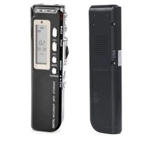 Gravador De Voz Digital E Music Player Grava Até 576 Horas 8 Gb