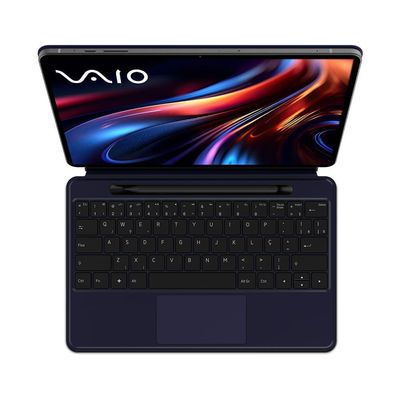 Tablet Vaio TL12 128GB 8GB RAM 5G Teclado Magnético E Caneta Tela Amoled 12.6” 2.5K Preto