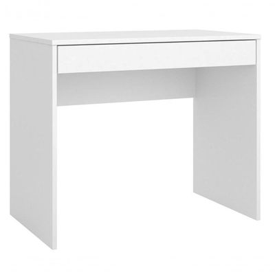 Escrivaninha 90cm 1 Gaveta Facility Branco Demóbile Branco