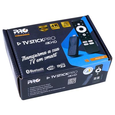 TV Stick Pro 4K Android Proeletronic PROSK1000