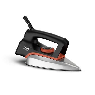 Ferro a Seco Antiaderente 1200w FS31 Preto e Terracota 220v Arno Preto com Terracota / 220V