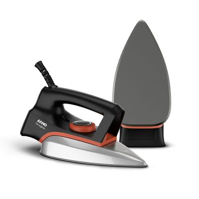 Ferro a Seco Antiaderente 1200w FS31 Preto e Terracota 220v Arno Preto com Terracota / 220V
