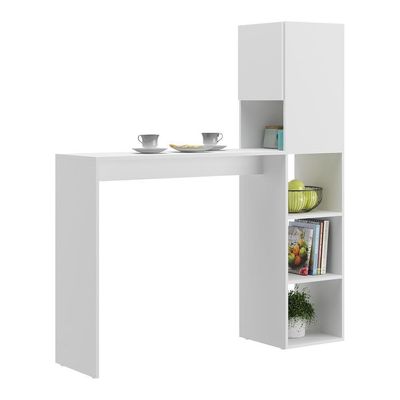 Armário De Cozinha E Mesa/bancada Multimóveis Branco