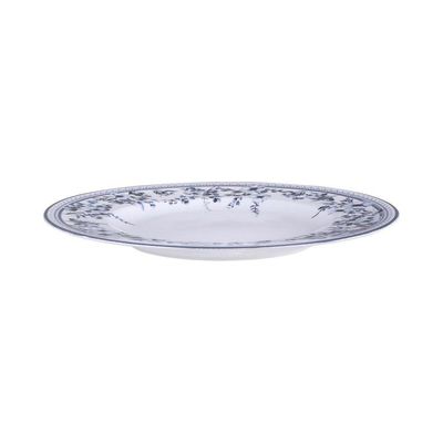 Prato Raso Tramontina Azzura Em Porcelana Decorada 28 Cm Tramontina