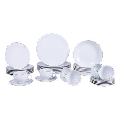 Aparelho De Jantar Tramontina Anna Em Porcelana Decorada 20 Peças Jogo De Pratos Tramontina