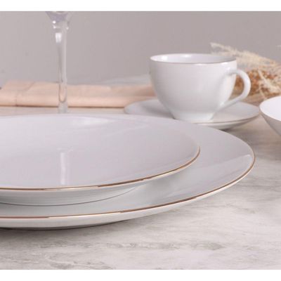 Aparelho De Jantar Tramontina Anna Em Porcelana Decorada 20 Peças Jogo De Pratos Tramontina
