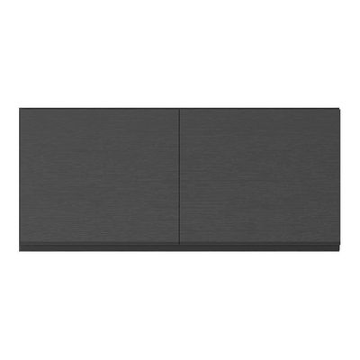 Armário Aéreo Cozinha 120 Cm 2 Portas Mp3682.895 Preto