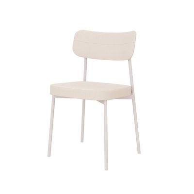 Cadeira Mynna Fixa C/4 Pes 525 X 470 X 790 Mm C/1 Un Pés Brancos. Corriente Palha Corriente Palha