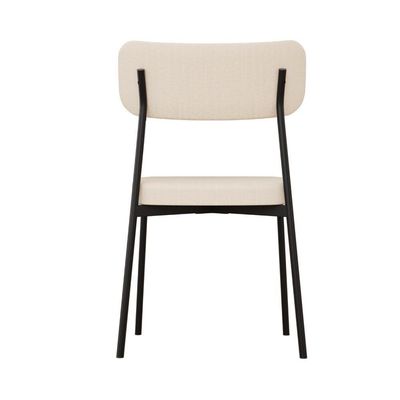 Cadeira Mynna Fixa C/4 Pes 525 X 470 X 790 Mm C/1 Un. Aramelo Crt Areia/courino Caramelo