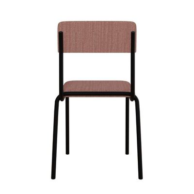 Cadeira Fit Fixa C/4 Pes 475 X 505 X 810 Mm C/2 Un. Linked Rosa Linked Rosa