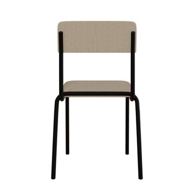 Cadeira Fit Fixa C/4 Pes 475 X 505 X 810 Mm C/2 Un. Corriente Areia Corriente Areia
