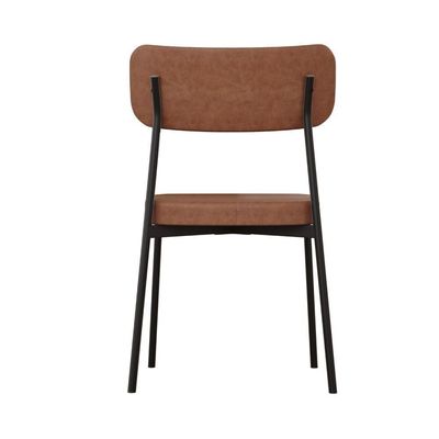 Cadeira Mynna Fixa C/4 Pes 525 X 470 X 790 Mm C/1 Un. Courino Whisky Courino Whisky