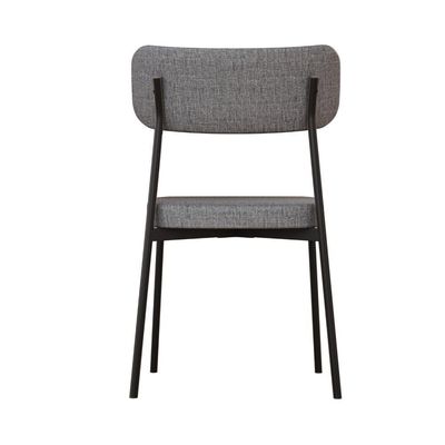 Cadeira Mynna Fixa C/4 Pes 525 X 470 X 790 Mm C/2 Un. Corriente Cinza Corriente Cinza