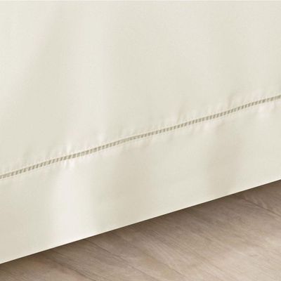 Saia Para Cama Box 200 Fios Bia Solteiro 01 Peça 80% Algodão 20% Poliéster - Palha