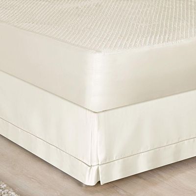 Saia Para Cama Box 200 Fios Bia Solteiro 01 Peça 80% Algodão 20% Poliéster - Palha